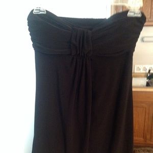 White House Black Market  strapless top xs